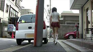 Skinny Japanese Slut Double-teamed In Raw Mmf Threesome