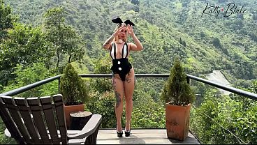 Playboy Bunny Gets Plowed In The Fields By A Hung Country Boy