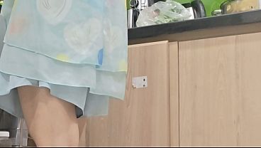 Bắt Em Ngay Trên Bếp Lửa Khi Cô Nàng Việt đang Nấu Nướng