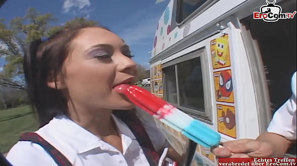Tight Little Student Slut Gets Railed In The Backseat