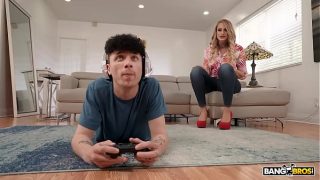 Stephanie Love’s Stepmom Seduction: Swallowing His Thick Rod And Taking A Hot, Sticky Facial