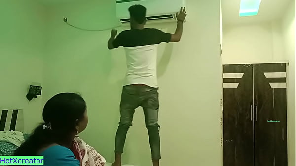 Sizzling Bhabhi Seduces Ac Repairman In Steamy Adulterous Affair