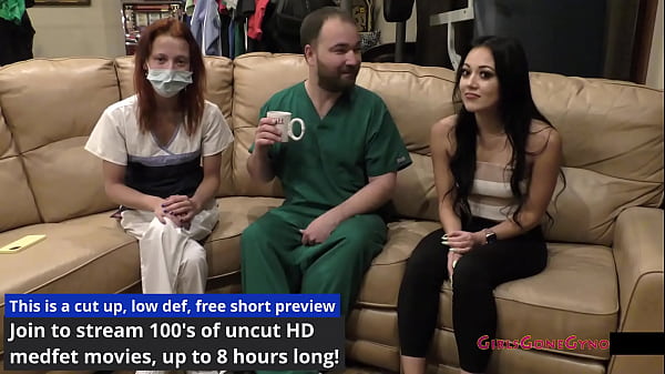Blaire Celeste’s Coercive College Initiation: Doctor Tampa And Nurse Stacy’s Invasive Entrance Exam