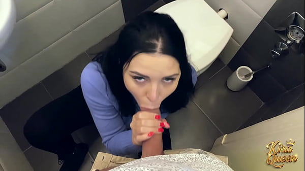 Matt Pounds Kira’s Soaked Pussy After A Steamy Bathroom Blowjob!