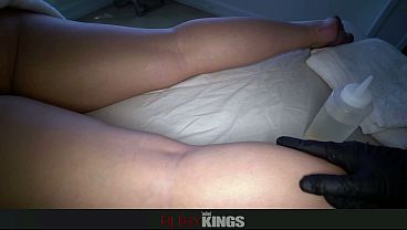 Throbbing Cheeks: A Deep-tissue Temptation