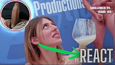 Sultry Slavic Educator Devours Every Drop In A Ravenous Gokkun Feast