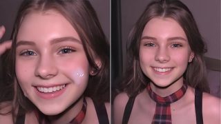 Tempting Teen Tease Begging For A Hard Lesson