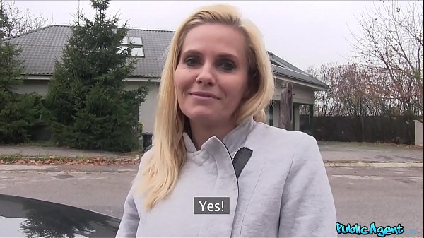 Sultry Blonde Milf Seduces A Stranger For Money