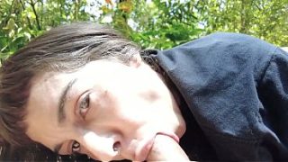Wild Outdoor Anal With A Hot Tattooed Babe Sucking And Fucking