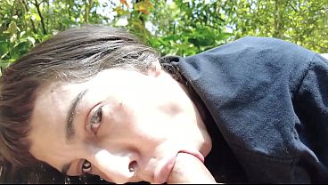 Wild Outdoor Anal With A Hot Tattooed Babe Sucking And Fucking