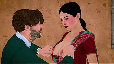 Desperate Desi Bhabhi Fulfills Her Deep Cravings With Landlord’s Massive Member