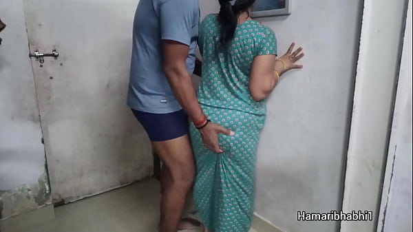 Sultry Desi Bhabhi’s Gown-clad Seduction
