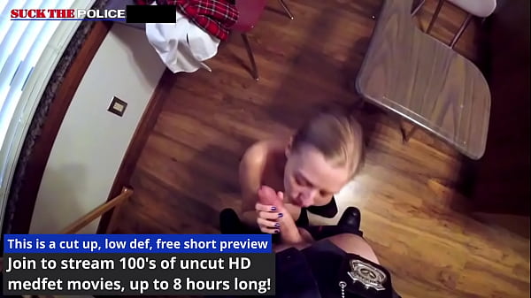 Officer Tampa Forces Student Ava Siren Into Oral Submission After Classroom Discovery On Suckthepolice! Reupload