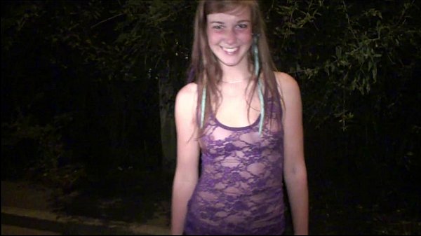 Hot Blonde Teen Alexis Crystal Gets Ravaged In Her First Filthy Public Gangbang