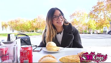 She’s Such A Desperate Little Slut She Can’t Handle Just One—needs Both Cocks To Fill Her Up. Megan Love, That Nerdy Influencer, Gets Completely Manhandled And Wrecked On Fakings.