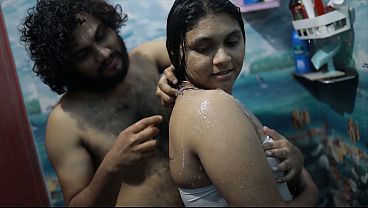 Indian Step-sister, Steamy Bath, Forbidden Passion