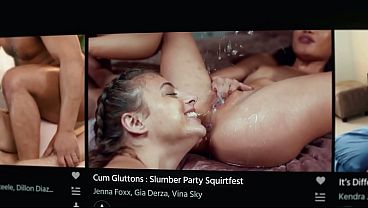 21 Sextury – A Romantic Dinner Ends With A Hot Cherry Kiss, Anal Threesome, And Double Penetration