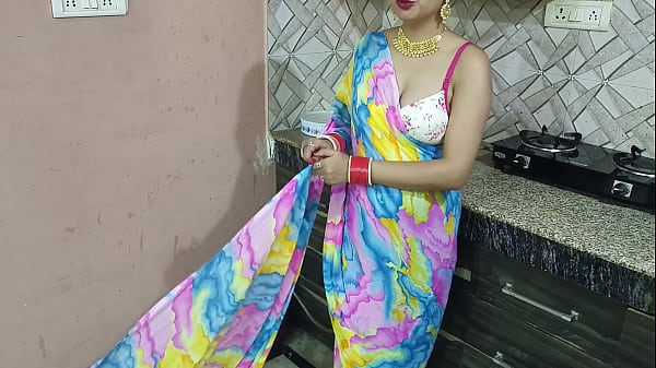 Indian Bhabhi’s First Time With Devar In The Kitchen, Nasty Hindi Talk And Raw Passion