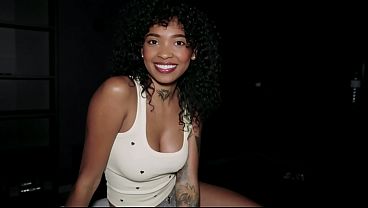Ebony Latina’s Smile Made Me Weak, And I Let Her Seduce Me.