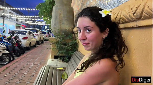 Give A Girl A Naughty Foot Rub And A Hard Pounding In A Public Spot