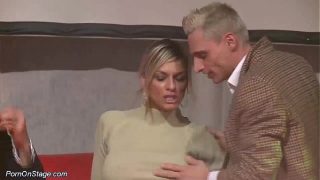 Public Stage Threesome, Raw And Exposed For Everyone To Watch