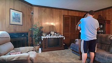 Amateur Homemade Ebony Gets Pounded Deep And Rough By Her Man