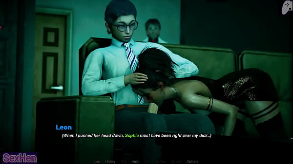 Wife Hides In The Couch, Wrapping Her Wet Mouth Around My Throbbing Cock While Her Husband Watches Me Explode Inside Her Throat And Force Her To Swallow Every Drop | That New Teacher | Hentai Games P2