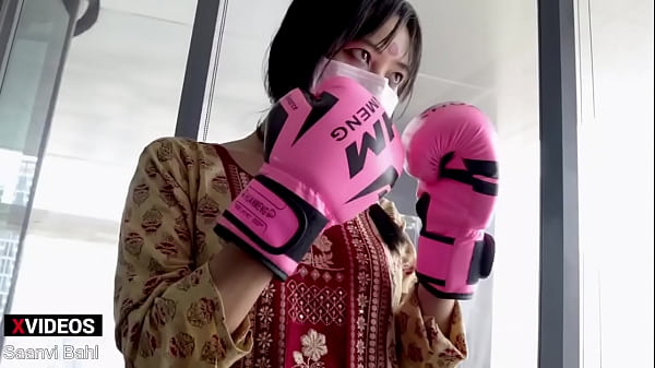 Desi Ufc Fighter Girl Throws Punches Like A Pro, Leaving Me Begging For More Of That Raw, Sweaty Power