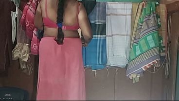 Indian Village Aunty In Her Nighty, Homemade Lust In The Moonlight