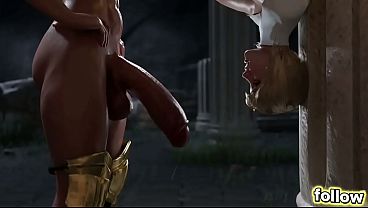 3d Hentai Babe Gets Her Tight Pussy Rammed Hard In An American-style Fuck Fest