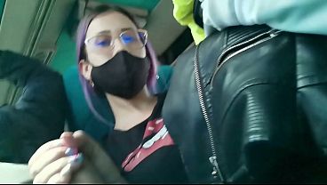 Public Bus Slut Gets Throat Fucked And Creampied – Blakeproductions